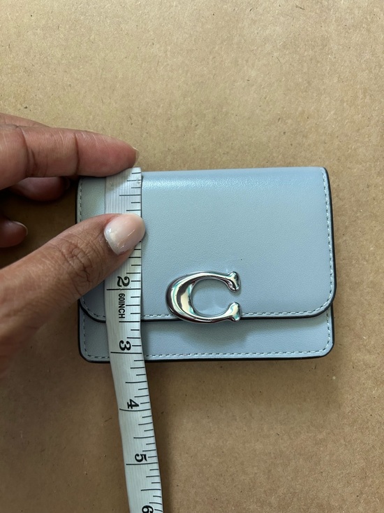 Coach | Bandit Card Case In Silver/grey Blue - Picture 10 of 10